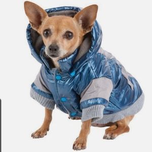 Pet Life Vintage Aspen 3M Insulated Sporty Ski Dog Jacket w/ Removable …